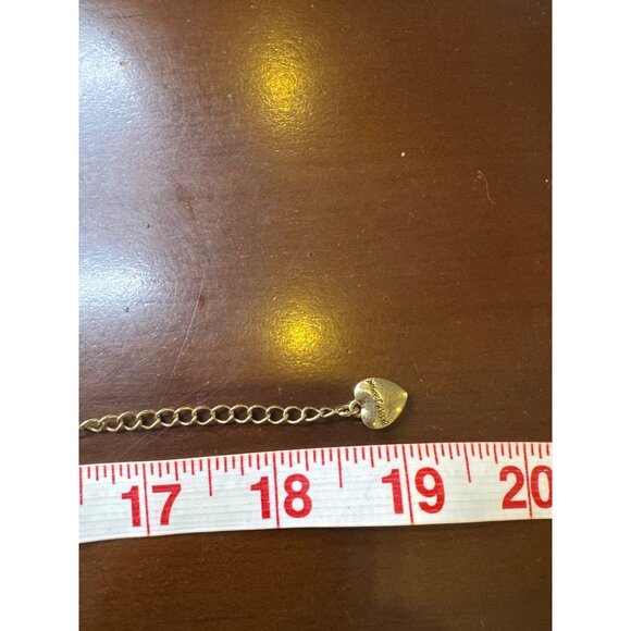 Betsey Johnson Cheerleader Charm Necklace Statement Multi Strand Pom Pom Gift - Picture 9 of 9